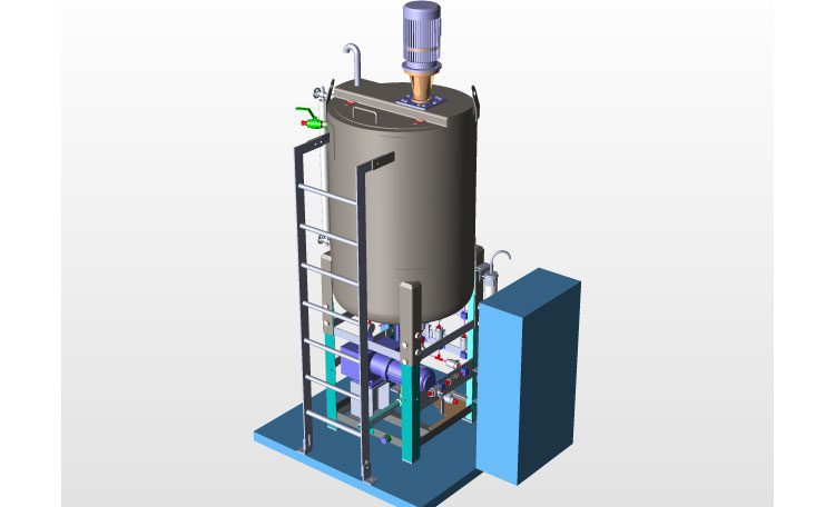 Construction of chemical injection package